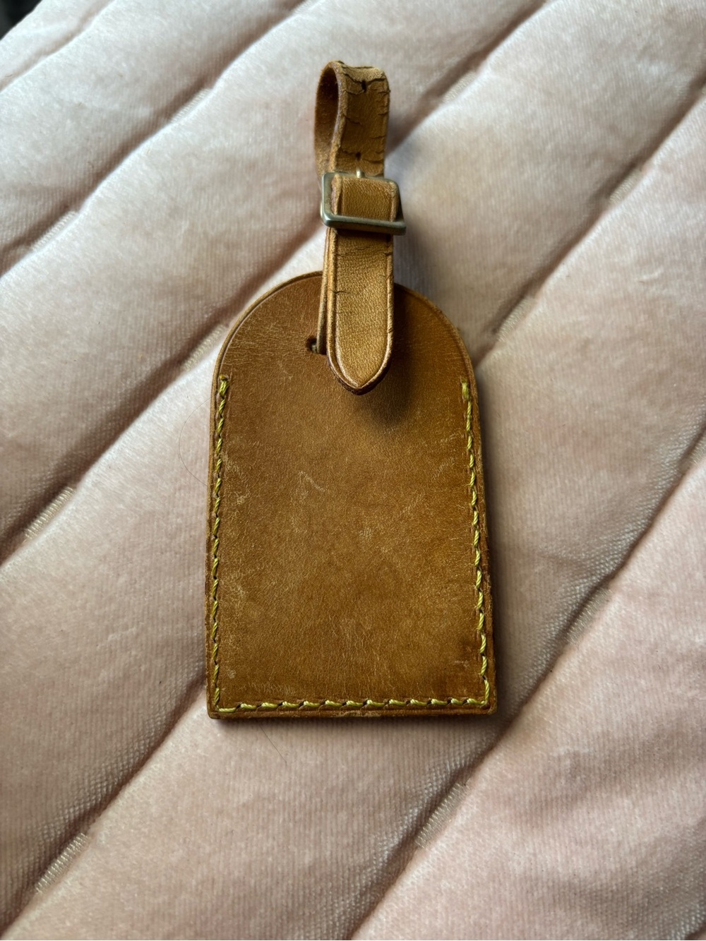 Louis Vuitton Leather Travel Luggage Tag - Picture 4 of 7